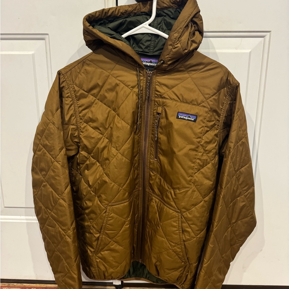 Diamond quilted bomber jacket